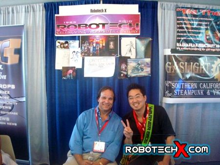Tony Oliver (left) and Steve Yun (right) @ RTX Booth