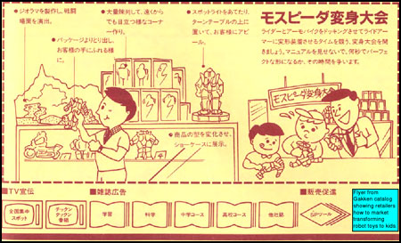 The Imai Files - Gakken Flyer  How To Sell Robots to kids
